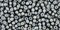 Toho 11/0 Round Japanese Seed Bead, TR11-371, Inside Color Black Diamond/White Lined